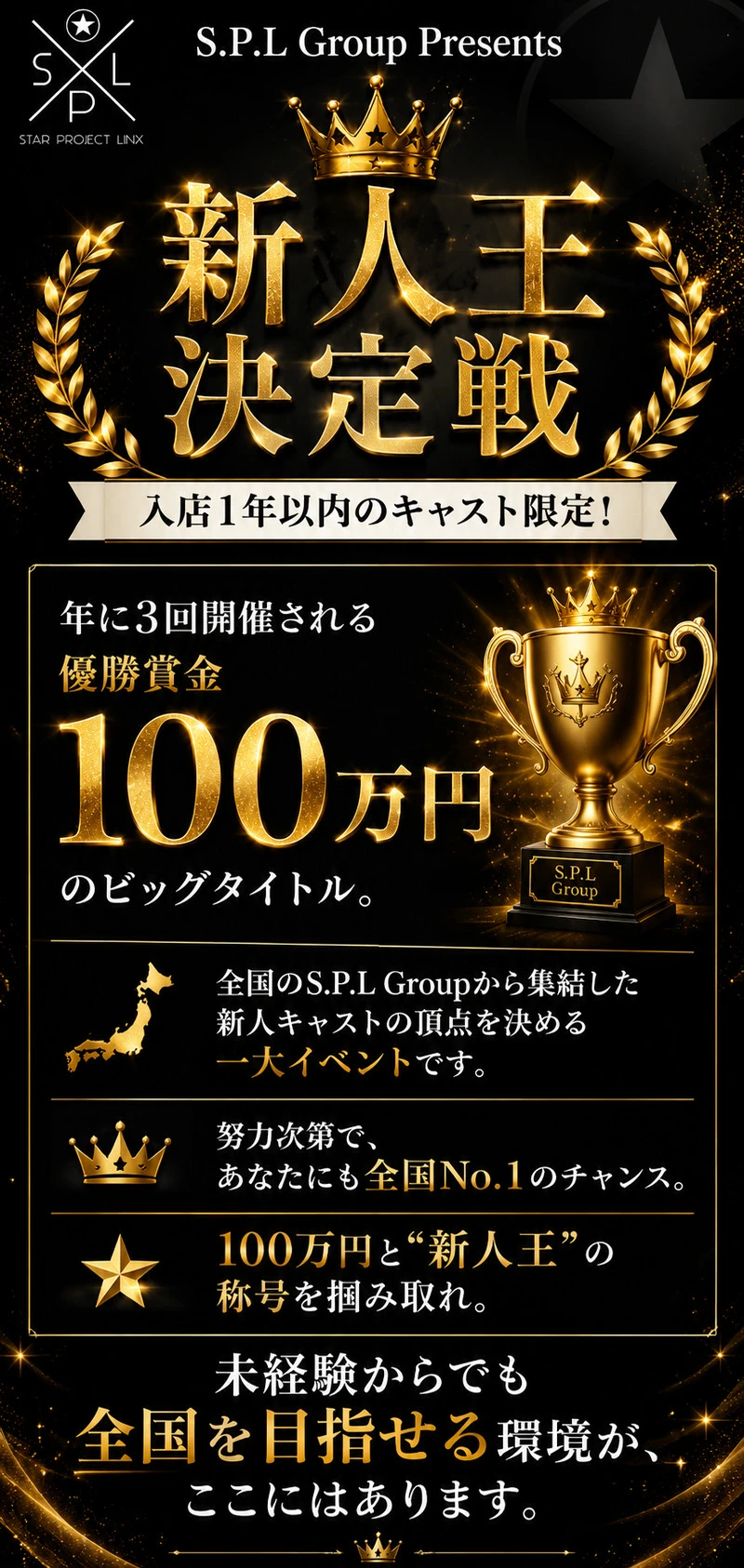 新人王決定戦　賞金100万円！