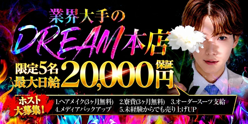 DREAM本店の求人画像1枚目